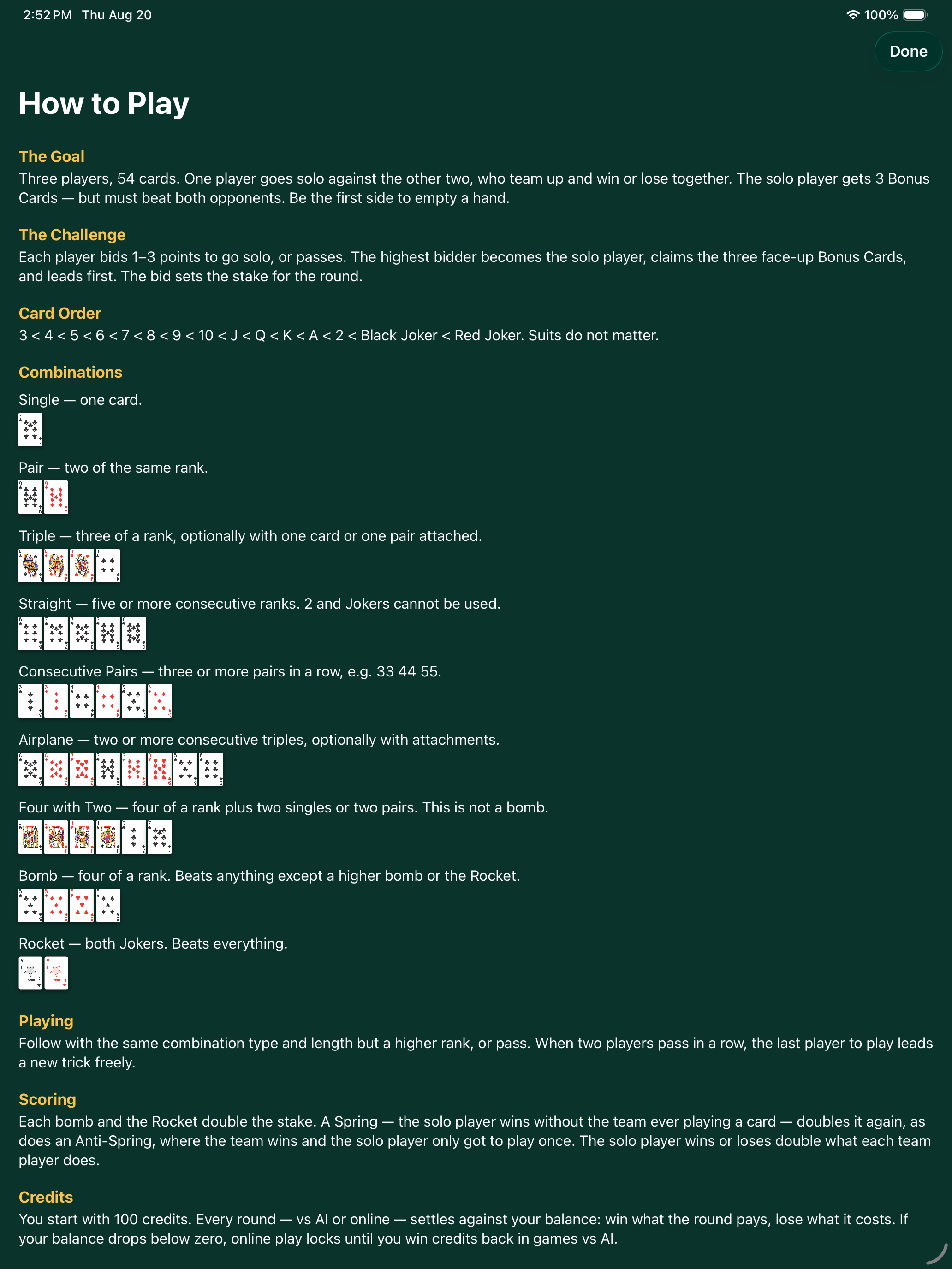 How to play screen on iPad